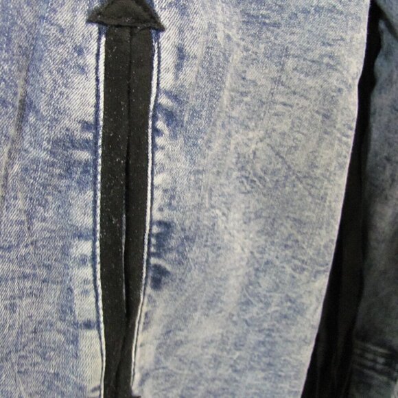 2FLYCO  HILDAGO FALLS  LADIES DENIM/CHAMBRAY JACKET WITH FRINGE NWT - Picture 11 of 13